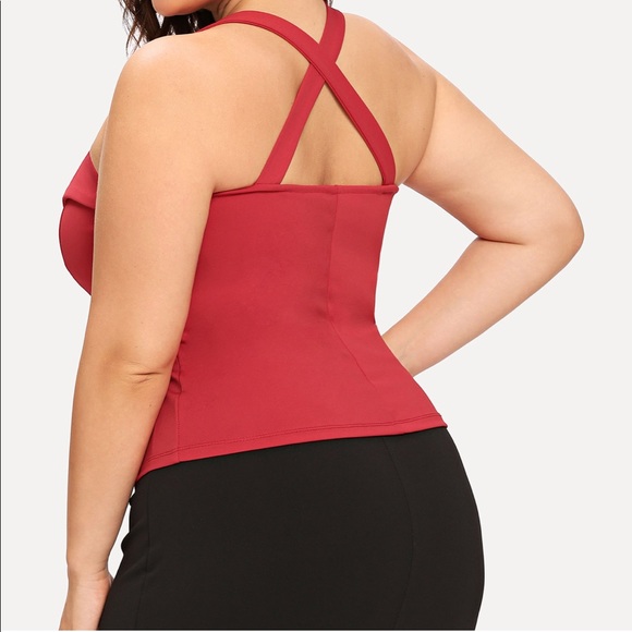 NEW•XL-1X•VIVIAN•Vintage Pin Up Style Top - Picture 2 of 8